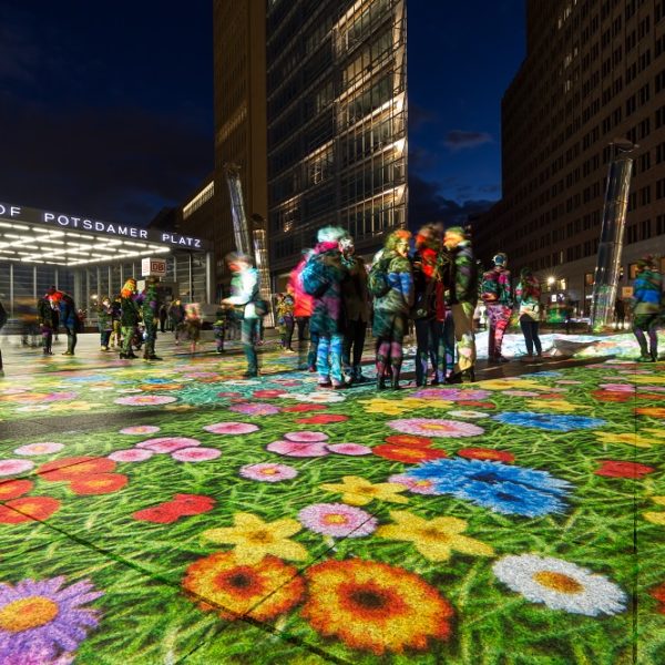 Potsdamer Platz Potsdamer Platz Bodenprojektion