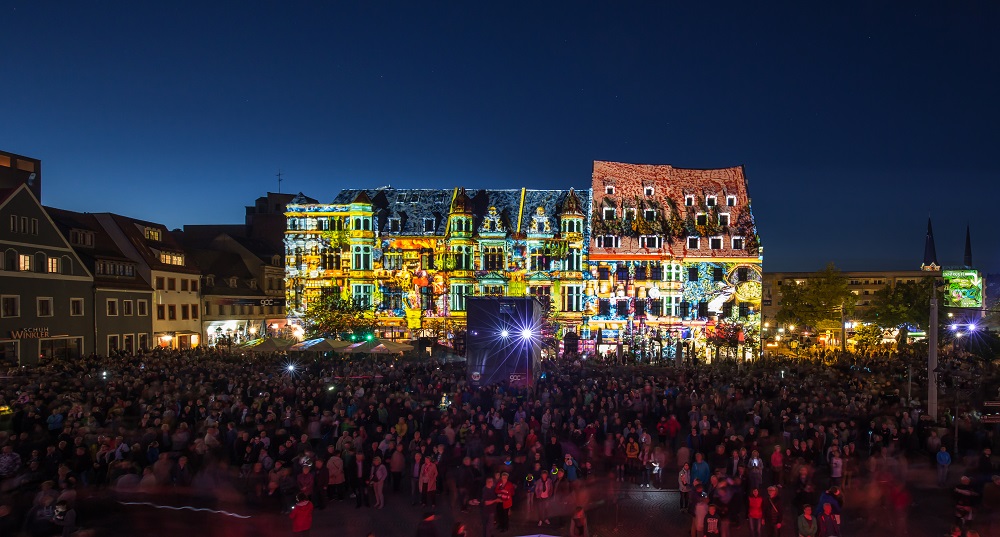 Zwickau Festival of Lights - Löwenapotheke - 2018 Zwickau Festival of Lights - Löwenapotheke - 2018