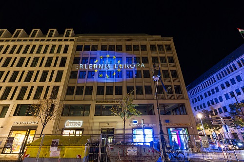 Europäisches Haus - Festival of Lights Europäisches Haus - Festival of Lights