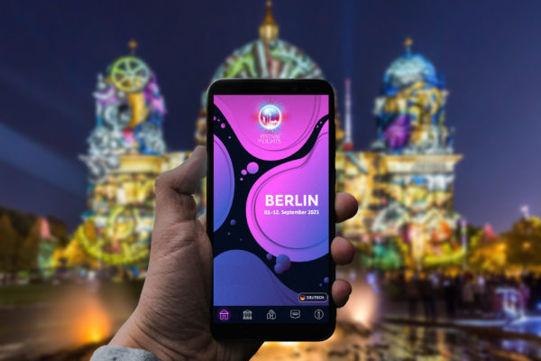 Smartphone Berliner Dom ohne eon