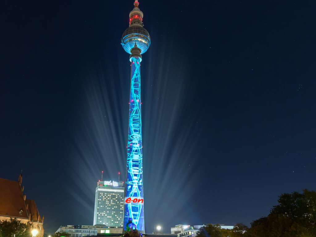TV Turm + E.ON Logo