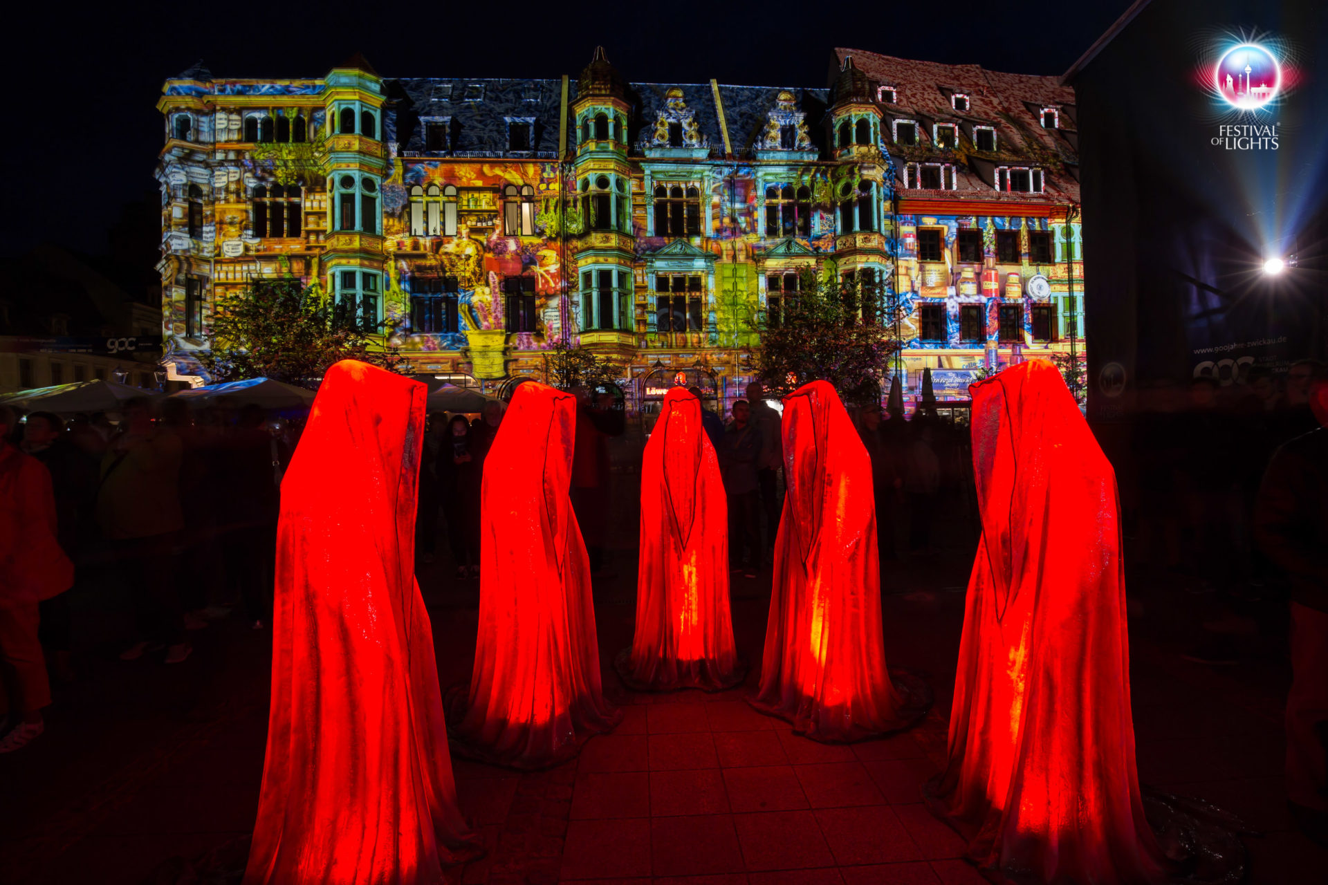 Zwickau Festival of Lights - Wächter der Zeit - 2018