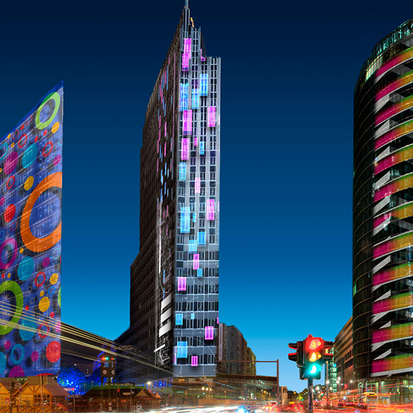 Kollhoff-Tower Kollhoff-Tower World Championship of Projection Mapping "New Dimension of Architecture" (15 Minuten) - Publikumsvoting