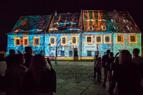 Zwickau Festival of Lights - Priesterhäuser - 2018